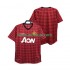 Camisola Manchester United 2012 2013 Retro Homem Equipamento Primeiro Manga Curta
